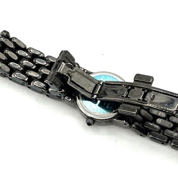 Seiko 1N00-0DB0 Black Annodized Ladies Watch 6.5" Works - Picture 9 of 9